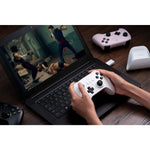 8Bitdo Ultimate 2.4G Wireless Controller with Charging Dock for Windows PC/Android/Raspberry Pi - White (81HA01)