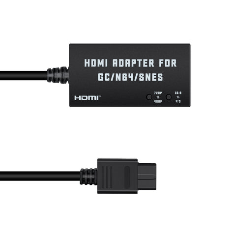 Mcbazel HDMI Adapter for Gamecube / N64/ SNES, HDMI Converter
