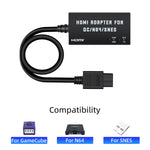 Mcbazel HDMI Adapter for Gamecube / N64/ SNES, HDMI Converter