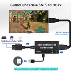 Mcbazel HDMI Adapter for Gamecube / N64/ SNES, HDMI Converter