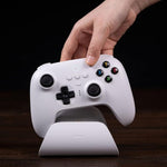 8Bitdo Ultimate 2.4G Wireless Controller with Charging Dock for Windows PC/Android/iOS - Hall Edition/White (81HA07)