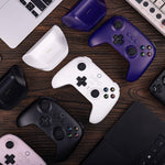 8Bitdo Ultimate 2.4G Wireless Controller with Charging Dock for Windows PC/Android/iOS - Hall Edition/White (81HA07)