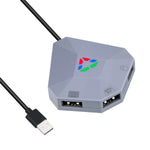 Mcbazel DOBE Mouse and Keyboard Converter for Nintendo Switch/Xbox one/Xbox one s/x/Xbox Series/PS4/PS3/PC-Black