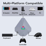 Mcbazel DOBE Mouse and Keyboard Converter for Nintendo Switch/Xbox one/Xbox one s/x/Xbox Series/PS4/PS3/PC-Black