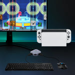 Mcbazel DOBE Mouse and Keyboard Converter for Nintendo Switch/Xbox one/Xbox one s/x/Xbox Series/PS4/PS3/PC-Black