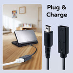Mcbazel Type-C Female to 3DS Charging Cable-Black