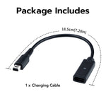 Mcbazel Type-C Female to 3DS Charging Cable-Black