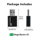 Mayflash MagicBoots-S5 FPS Adapter Arcade Joystick Converter for F300/F500/MaxShooter One on PS4 or PS5