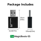 Mayflash MagicBoots-S5 FPS Adapter Arcade Joystick Converter for F300/F500/MaxShooter One on PS4 or PS5