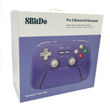 8BitDo Pro 3 Bluetooth Gamepad for Switch/Windows/Android/Apple/SteamOS - Purple (80GQ03)