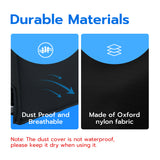 Mcbazel Oxford Nylon Fabric Dust Cover for Wii (Vertical-Black)