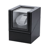 PU Leather Automatic Single Watch Winder - UK Plug(W125B)
