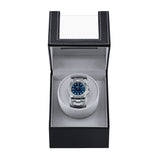 PU Leather Automatic Single Watch Winder - EU Plug(W125B)