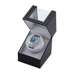 PU Leather Automatic Single Watch Winder - EU Plug(W125B)