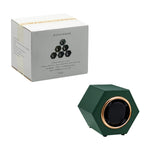 Hexagon PU Leather Automatic Single Watch Winder-Dark Green(W147C)