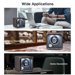 Customize PU Leather Automatic Single Watch Winder with LED Light-Brown(W140-EU Plug)
