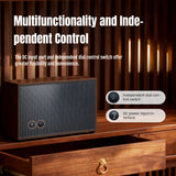 Walnut Pattern Automatic Double Watch Winder with Blue LED Light- SKW142-FT