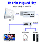 Mcbazel Wii To HDMI Converter Adapter