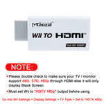Mcbazel Wii To HDMI Converter Adapter