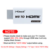 Mcbazel Wii To HDMI Converter Adapter