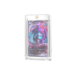 Lot 10 130PT Magnetic Game Card Case with UV Protection-Transparent