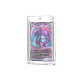 Lot 10 130PT Magnetic Game Card Case with UV Protection-Transparent
