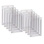 Lot 10 130PT Magnetic Game Card Case with UV Protection-Transparent
