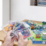 Lot 10 130PT Magnetic Game Card Case with UV Protection-Transparent