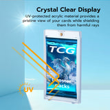 Lot 10 Magnetic Game Card Case with UV Protection-144mm*79mm*13mm