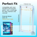 Lot 10 Magnetic Game Card Case with UV Protection-144mm*79mm*13mm