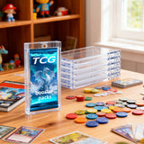 Lot 10 Magnetic Game Card Case with UV Protection-144mm*79mm*13mm