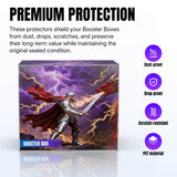 Lot 10 Transparent Storage Display Box for Booster Box-140*78*127*0.5MM