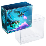 Lot 10 Transparent Storage Display Box for ETB Box-193*92*168*0.5MM