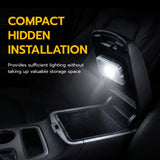Lot 2 Automatic Sensor Lights Suitable for Tent Trunks/Car Storage Boxes/Fishing Boxes/Camping Storage Boxes-Black(M1)#