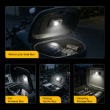 Lot 2 Automatic Sensor Lights Suitable for Tent Trunks/Car Storage Boxes/Fishing Boxes/Camping Storage Boxes-Black(M1)#