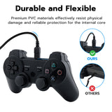 Mcbazel Lot 2 3 Meter USB to mini USB Power Charge Cable for PS3 Controller/Mini Port Device with Anti-interference Magnetic Ring - Black