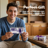 Lot 5 187PT Blue Gold Card Brick-19.5cm*8.6cm