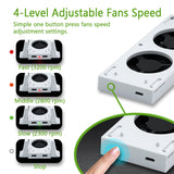 Mcbazel Vertical Stand with Cooling Fan for Xbox Series S