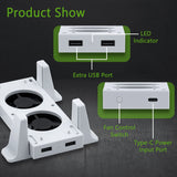 Mcbazel Vertical Stand with Cooling Fan for Xbox Series S