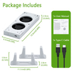 Mcbazel Vertical Stand with Cooling Fan for Xbox Series S