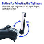 Mcbazel PS4 Controller Smart Phone Holder for PS4/ PS4 Slim/ PS4 Pro Controller