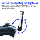 Mcbazel PS4 Controller Smart Phone Holder for PS4/ PS4 Slim/ PS4 Pro Controller